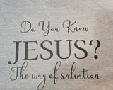 Do you know Jesus?