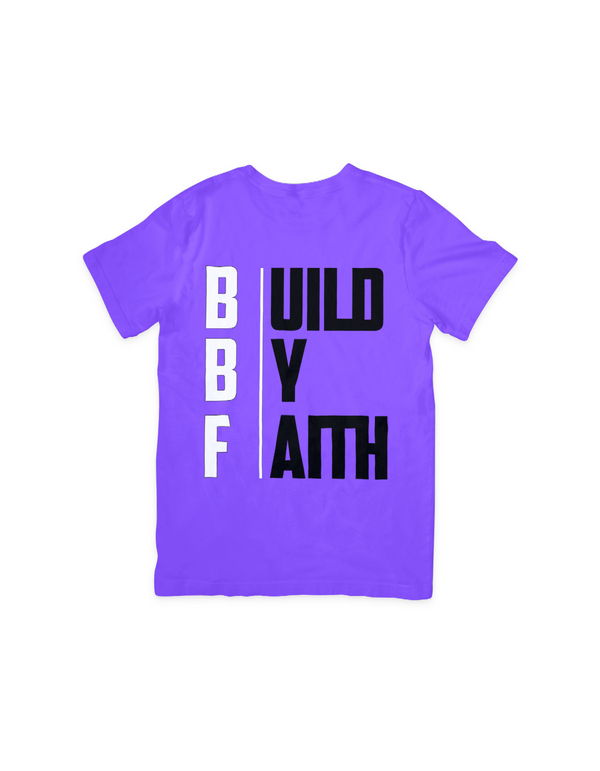 Build By faith feature T shirt